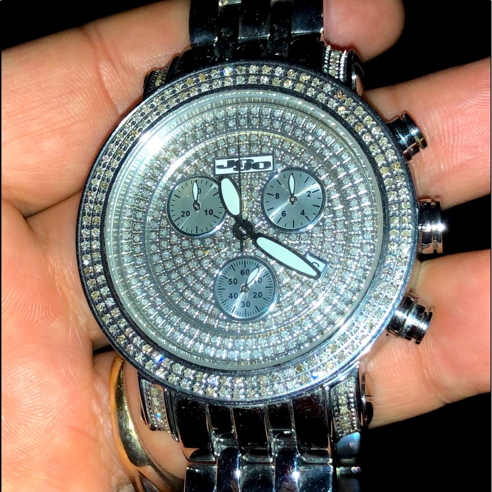 Men’s Joe Rodeo JoJo Diamond Watch 2.00 Carats